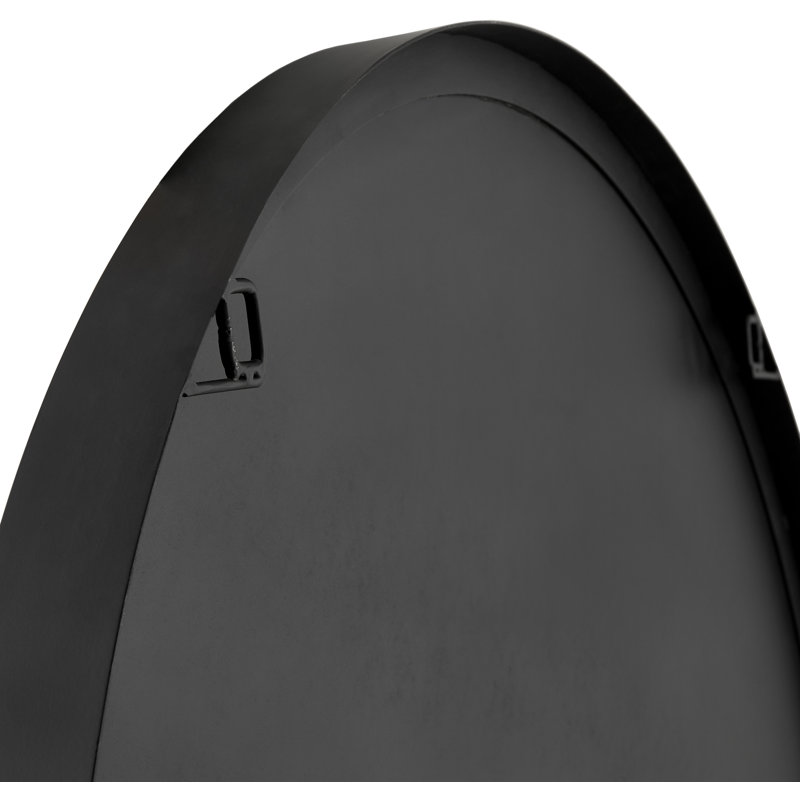 Bassevelde Mirror, Black, 36" x 36"