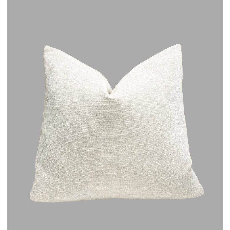 Solid Velvet Throw Pillow Cover, 22" x 22", Navy