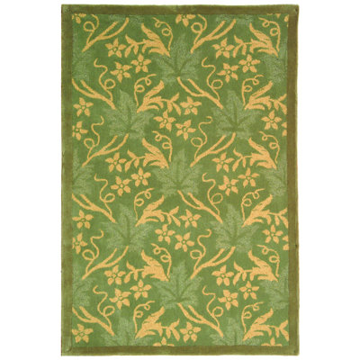 Berkeley Berkley Wool Pile Floral Rug