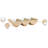 Caputto Glass Top Coffee Table-190019405