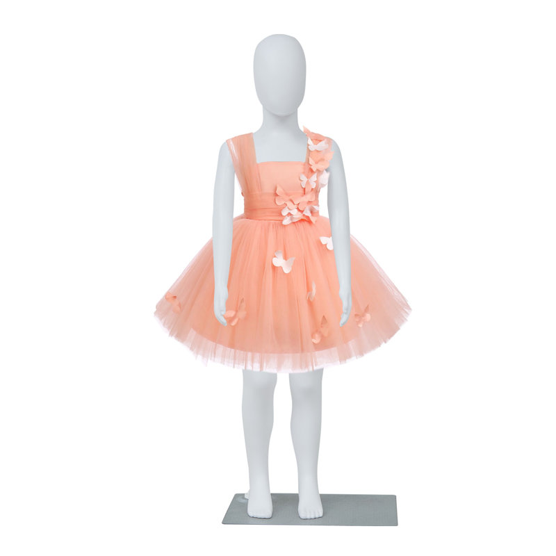 Mannequin pour enfants Kinbor 43,3 pouces - Mannequin complet pour enfants sans visage, réglable et détachable Manicans