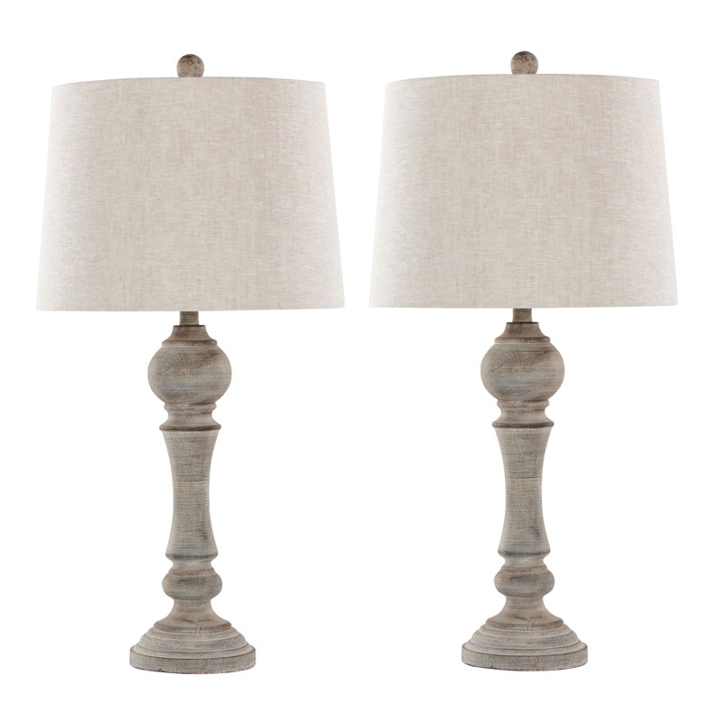 Lampe de table Farmhouse Poly, Gris