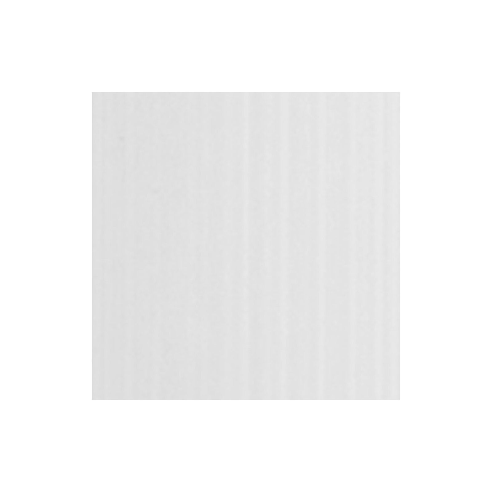 Grecian Collenette Unscented Taper Candle, White, 7" H x 1.25" W x 1.25" D