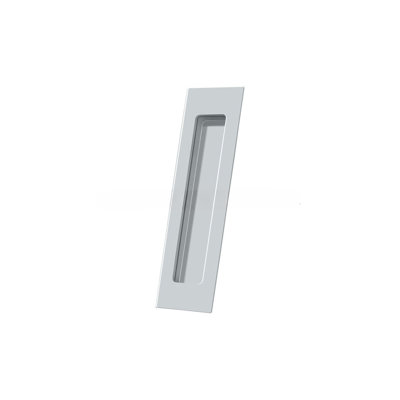 Deltana FP7178U19 Flush Pull, Rectangular, HD, 7" x 1-7/8" x 3/8", Solid Brass in Paint Black