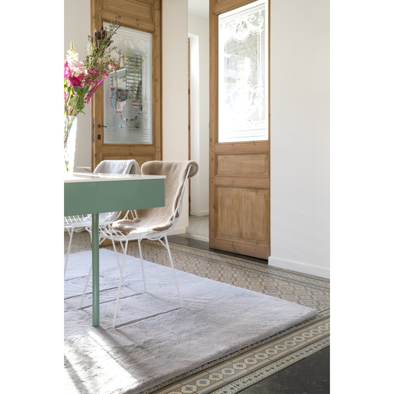 Peters Solid Colour Area Rug, Rectangle 120 x 160cm
