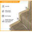 Stair Runner Almandine Indoor Area Rug-40894495