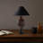 Antique Fabric Cap Bedside Table Lamp