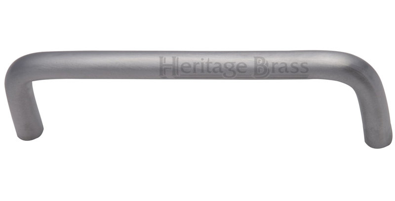 Heritage Brass Heritage Cabinet Pull Wire Design, Satin Chrome, 12.8 cm L x 0.8 cm W