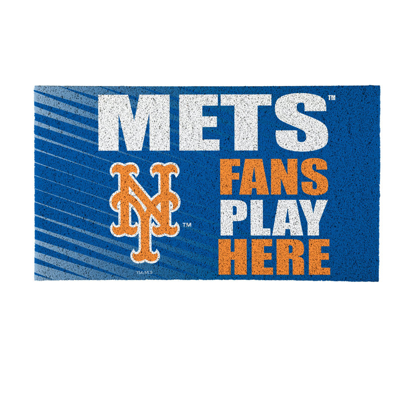 Tapis en PVC New York Mets Fan, 28 po x 16 po