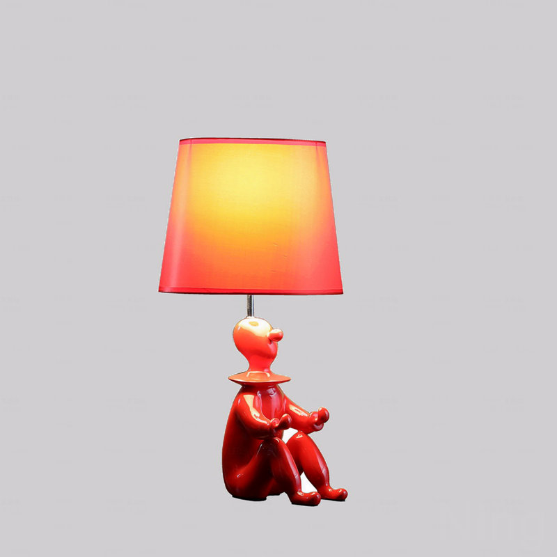 Oreilly Porcelain Table Lamp, Red