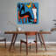 Abstract Tribal Figures Abstract Contemporary Wall Art Print-2046732117