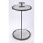 Ciro Metal & Mirrored Side Table-1074595656