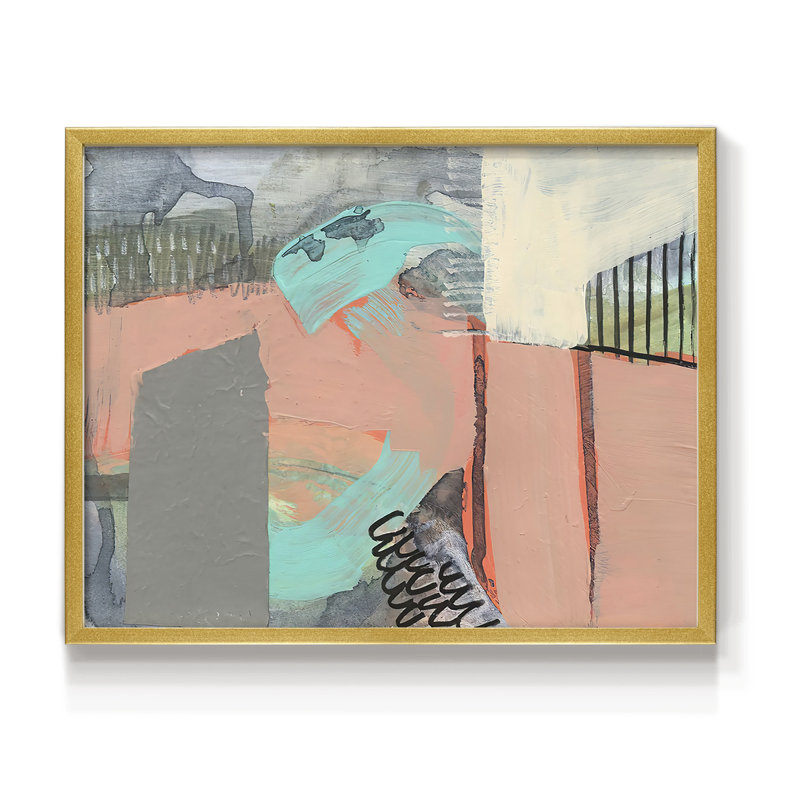 Over, Under & Through IV -Framed Print - Restickable
