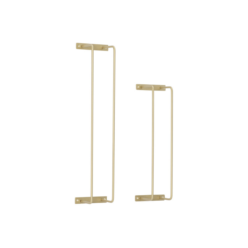 Ohara 2 Towel Rack, Gold
