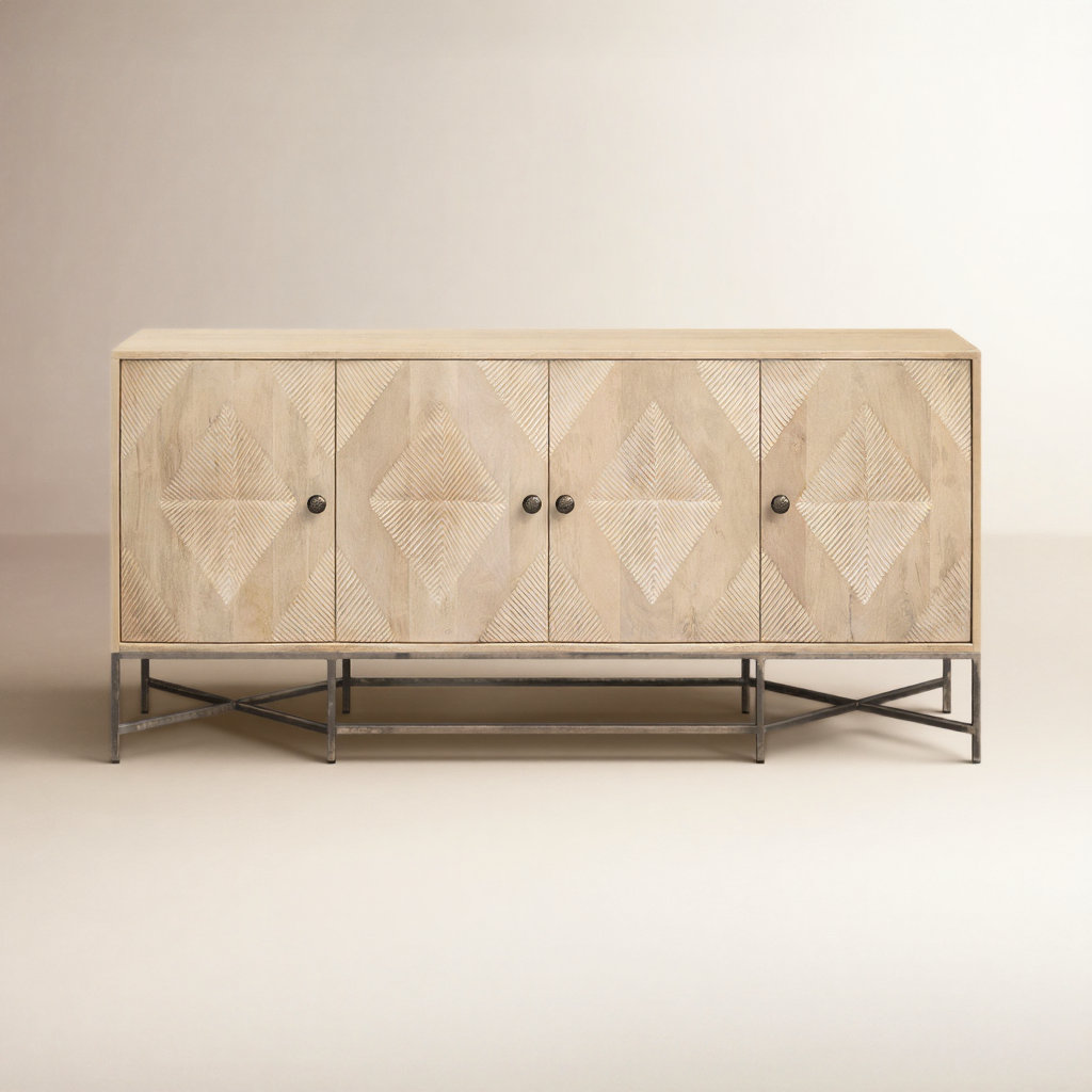 Philipa 72'' Sideboard, Light Brown