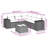Vidaxl Garden Sofa Set Beige