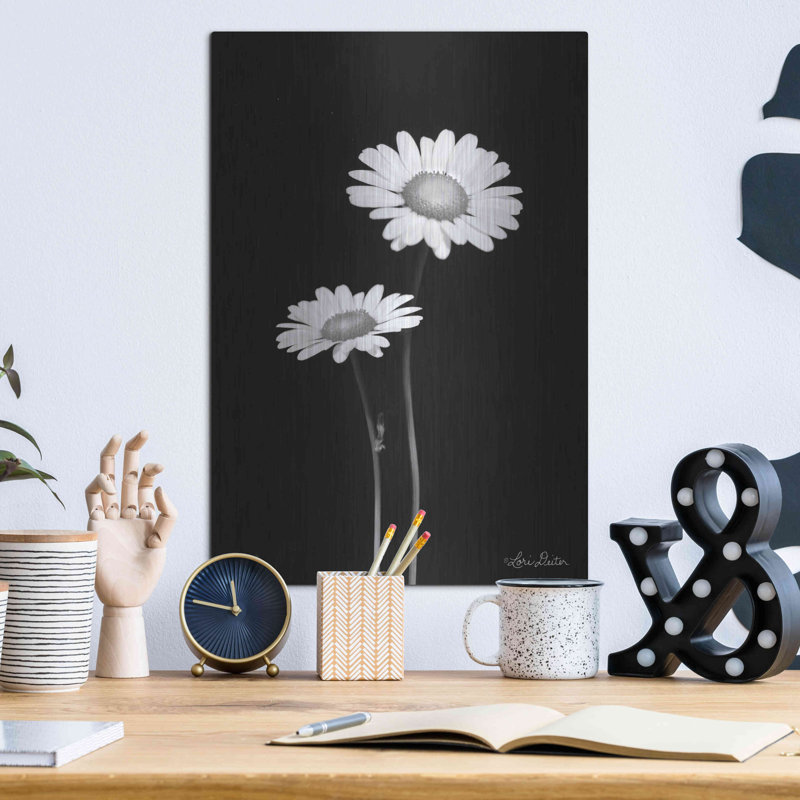 "Paire de marguerites" par Lori Deiter, H 16 po x l 12 po