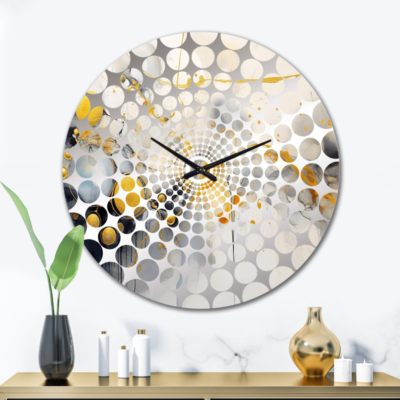 Lotman - Horloge murale abstraite, Grand