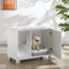 Kearns Wood Litter Box Enclosure with Scoop