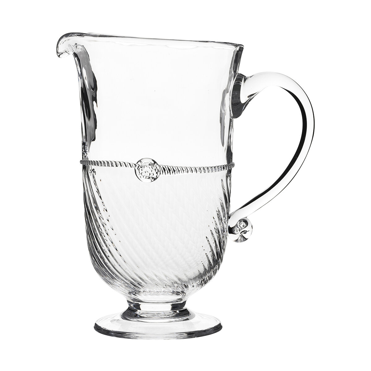 Oggi Serve Clear Pitcher W/ Infuser Tube (3 Lt, 102 Oz)