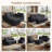 107" Cloud Modular Sectional Sofa, 5-Piece U Shaped Corner Couch with Hidden Storage and 2 Ottomans, Modern Minimalist Corduroy Upholstered Sofa for Living Room, Extra Deep Seat, Easy Assembly Required-295374933