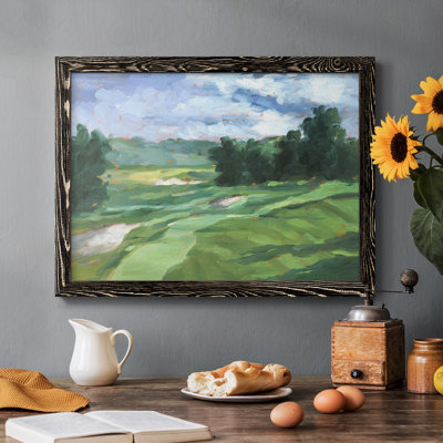 Golf Course Study IV, reproduction d'art sur toile