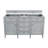 Dussault 60" Double Bathroom Vanity Set-860831327-834248058-818485749
