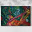 Franz Marc «The Monkey (Das fffchen)», art mural sur toile de qualité musée-1802068585