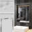 Sartori Aluminum Framed Rectangular Vanity Wall Mounted Mirror-2033991108-2033990974