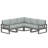 EDGE 5 - Person Seating Group with Cushions-68603050-68603045