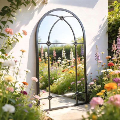 Metal Arch Mirror