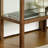 Brown Solid  Wood Display Cases