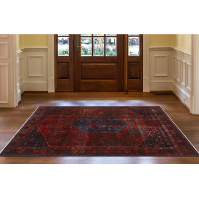 Jany One-of-a-Kind 4'5" X 6'4" 1980s Wool Area Rug in