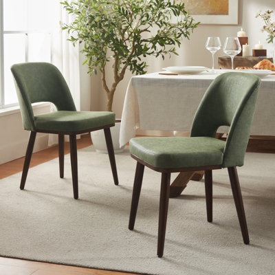 Chaise de salle à manger rembourrée Mason