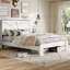 Base de lit plateforme en bois-523010509