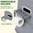 RV Toilet for Camping, Portable Toilet with 1.3 Gal Detachable Inner Bucket & Removable Paper Holder