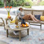 Sawyer 78' Teak Outdoor Patio Sofa