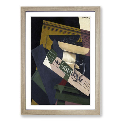 Journal by Juan Gris - Framed Print