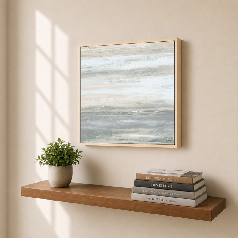 «Gray Sunrise I» par Patricia Pinto - impression sur toile