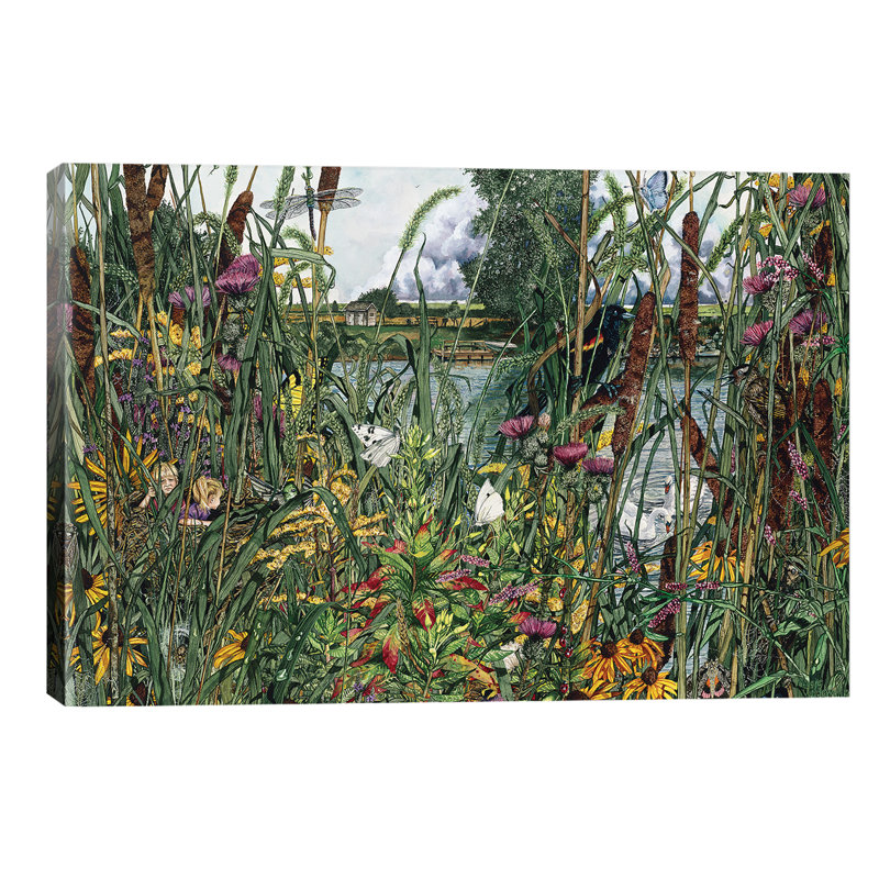 Bird's Eye View by Maggie Vandewalle - Wrapped Canvas Painting, 101.6 cm H x 66.04 cm W x 1.91 cm D