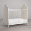 Lit de bébé rembourré convertible 2-en-1-742465867