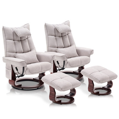Fauteuil inclinable pivotant Bennith