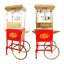 Machine à maïs soufflé de 16 onces avec chariot et portes en verre trempé-120240338