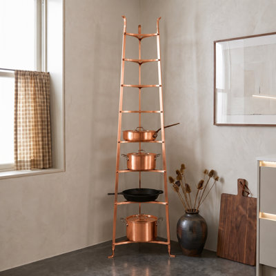 Handcrafted 8-Tier Gourmet Cookware Stand