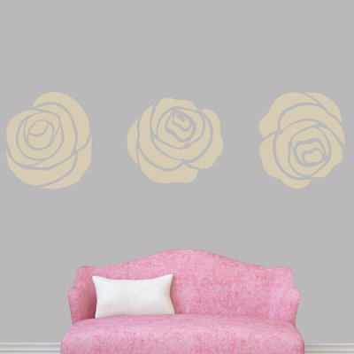 Plants & Flowers Non-Wall Damaging Wall Decal