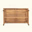 Table basse de patio en bois d'acacia