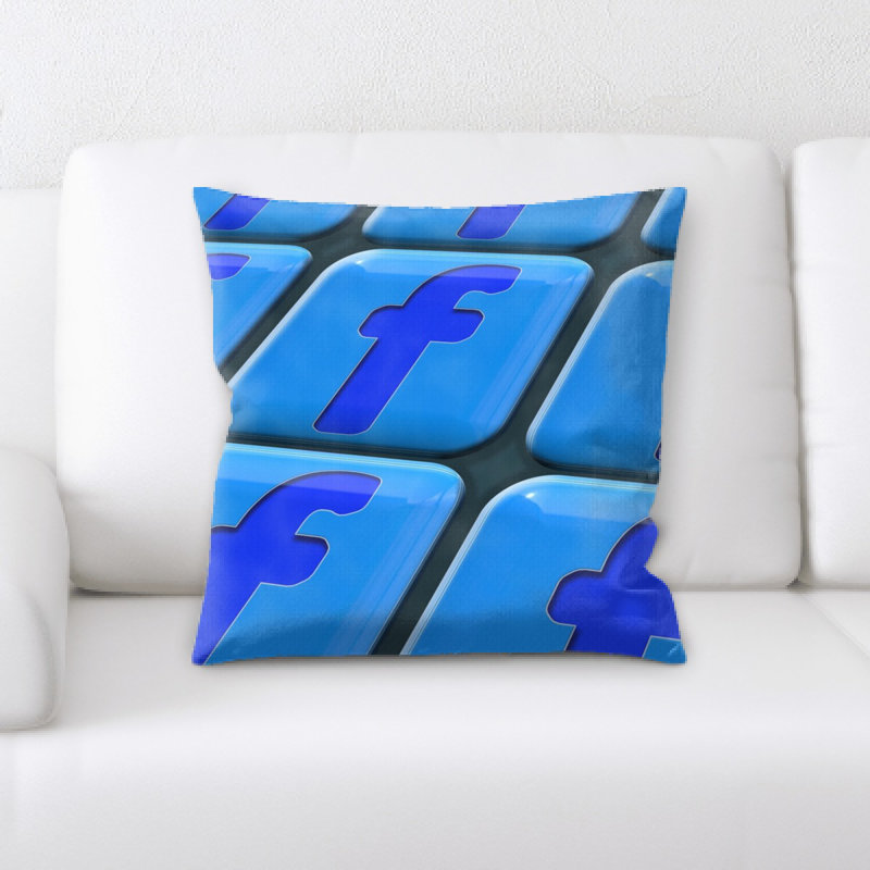 Microsuede Throw Pillow