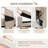 95" Upholstered L Shaped Sofa Modern Sectional-926521336