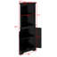 Grande armoire d'angle avec portes-1315008066