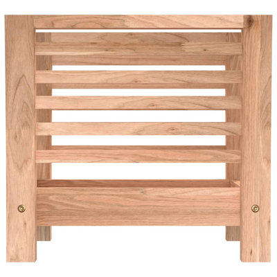 Almazan Solid Wood Free Standing Magazine Rack